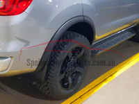 Flares for Ford Everest - High Quality Poly Propylene Matt/Gloss Black Finish (Set of 4) (2015 - 2018 Models) - Spoilers and Bodykits Australia