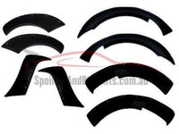 Flares for Ford Everest - Matt Black - Set of 4 - Chunky Style (2015 - 2019 Models) - Spoilers and Bodykits Australia