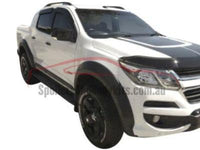Flares for Holden Colorado - Black - Set of 4 (2016 - 2019 Models) - Spoilers and Bodykits Australia