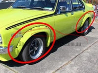 Flares for Holden Torana LH / LX SLR 5000 Sedan - SLR 5000 Style (Set of 4) - Spoilers and Bodykits Australia