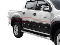Flares for Isuzu DMAX - Matt Black Chunky Style - Set of 4 (2012 - 2018 Models) - Spoilers and Bodykits Australia