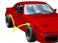 Flares for Mazda RX7 SA / SB 2 Door Coupe (Set of 4) - Spoilers and Bodykits Australia
