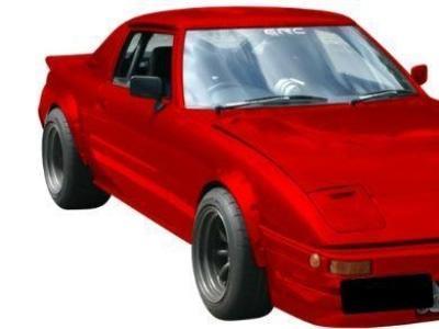 Flares for Mazda RX7 SA / SB 2 Door Coupe (Set of 4) - Spoilers and Bodykits Australia