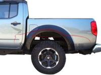 Flares for Nissan Navara D40 Dual Cab - Chunky Style (3.9 Inches Wide) (2007 - 2015 Models) - Spoilers and Bodykits Australia