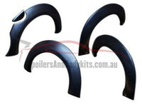 Flares for Nissan Navara D40 Dual Cab - Chunky Style (3.9 Inches Wide) (2007 - 2015 Models) - Spoilers and Bodykits Australia