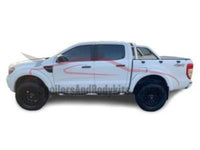 Flares for PX 1 Ford Ranger - White (Set of 4) (2011 - 2015 Models) - Spoilers and Bodykits Australia