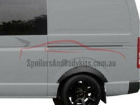 Flares for Toyota Hiace Van (Set of 4) (2004 - 2018 Models) - Spoilers and Bodykits Australia