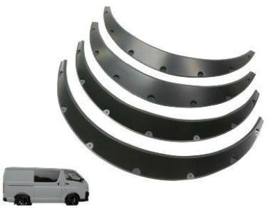 Flares for Toyota Hiace Van (Set of 4) (2004 - 2018 Models) - Spoilers and Bodykits Australia