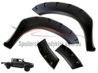 Flares for Toyota Hilux - Set of 2 for Front Wheel Arches - Smooth Finish - Chunky Style (2005 - 2011 Models) - Spoilers and Bodykits Australia