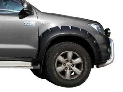 Flares for Toyota Hilux - Set of 2 for Front Wheel Arches - Smooth Finish - Chunky Style (2005 - 2011 Models) - Spoilers and Bodykits Australia