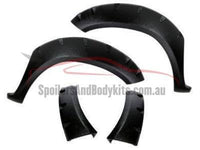Flares for Toyota Hilux - Set of 2 for Front Wheel Arches - Wrinkle Finish - Chunky Style (2005 - 2011 Models) - Spoilers and Bodykits Australia