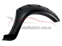 Flares for Toyota Hilux - Set of 2 for Front Wheel Arches - Wrinkle Finish - Chunky Style (2005 - 2011 Models) - Spoilers and Bodykits Australia