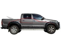 Flares for Toyota Hilux - Set of 4 for Front & Rear Wheel Arches - Smooth Finish - Chunky Style (2005 - 2011 Models) - Spoilers and Bodykits Australia