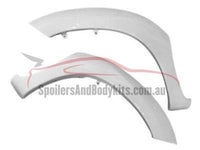 Flares for Toyota Hilux - White - Set of 2 for Front Wheels (2 Pieces) (2005 - 07/2011 Models) - Spoilers and Bodykits Australia