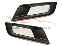 Fog Light Covers for PX 2 Ford Ranger - WILDTRAK ONLY - Carbon Fibre Finish (2015 - 2018) - Spoilers and Bodykits Australia