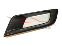 Fog Light Covers for PX 2 Ford Ranger - WILDTRAK ONLY - Carbon Fibre Finish (2015 - 2018) - Spoilers and Bodykits Australia