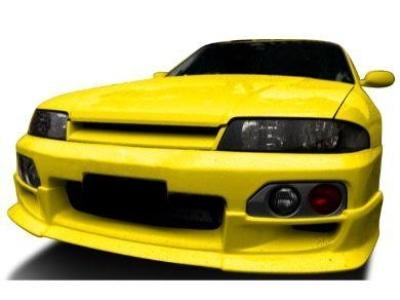 Front Bumper Bar Lower Lip Spoiler for Nissan R33 Skyline GTS / GTS-T Series 2 - Spoilers and Bodykits Australia