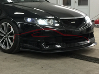 Front Lip for Honda Accord Euro CL9 STI (2003 - 2008 Models) - Spoilers and Bodykits Australia