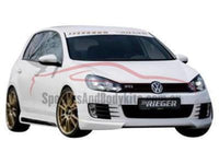 Front Lip for Volkswagen Golf 6 GTI - Reiger Style (2009 - 2011 Models) - Spoilers and Bodykits Australia