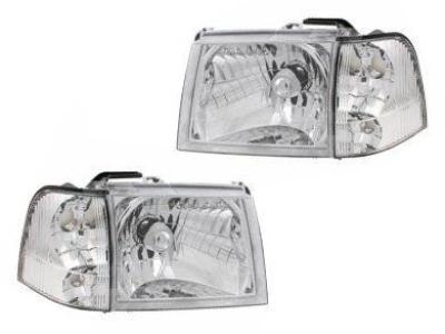 Head Lights & Corner / Indicator Lights for Ford Courier PG / PH (11/2002 - 12/2006 Models) - Spoilers and Bodykits Australia