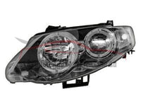 Head Lights for FG Ford Falcon Mark 1 XR6 / XR8 Angel Eye HALO Style - Black (02/2008 - 08/2011 Models) - Spoilers and Bodykits Australia