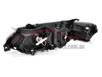 Head Lights for FG Ford Falcon XR6 / XR8 - Projector Performance Style - Black (11/2011 - 10/2014 Models) - Spoilers and Bodykits Australia