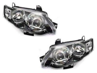 Head Lights for FG Ford Falcon XR6 / XR8 - Projector Performance Style - Black (11/2011 - 10/2014 Models) - Spoilers and Bodykits Australia