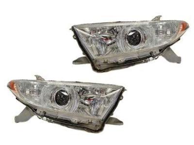 Head Lights for Toyota Kluger (08/2010 - 12/2013 Models) - Spoilers and Bodykits Australia