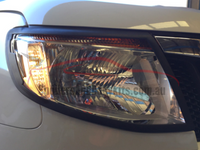 Headlight Surrounds for PX 1 Ford Ranger - Black (2012 - 2014) - Spoilers and Bodykits Australia