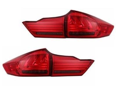 LED Tail Lights for Honda City GM 6 Ballade - Red Lens (2014 - 2017 Models) - Spoilers and Bodykits Australia