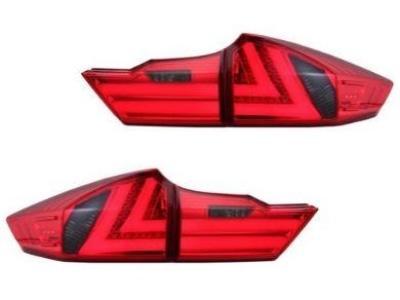 LED Tail Lights for Honda City GM 6 - Red Lens (2014 - 2017 Models) - Spoilers and Bodykits Australia