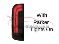 LED Tail Lights for Nissan Navara NP300 D23 ST-X - Smoked Lens (2015 - 2019 Models) - Spoilers and Bodykits Australia