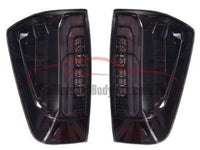 LED Tail Lights for Nissan Navara NP300 D23 ST-X - Smoked Lens (2015 - 2019 Models) - Spoilers and Bodykits Australia