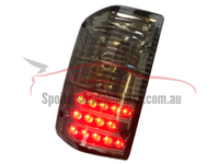 LED Tail Lights for Nissan Patrol GQ - Series 1 & 2 Models - Smoked Black (1988 - 10/1997 Models) - Spoilers and Bodykits Australia