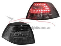 LED Tail Lights for VE Holden Commodore Sedan - Black - Smoked Lens - Spoilers and Bodykits Australia