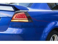 LED Tail Lights for VE Holden Commodore Sedan with Sequential Indicators - Smoked Lens - Spoilers and Bodykits Australia