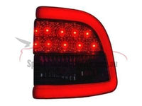 LED Tail Lights for VE / VF Holden Commodore Wagon - Black with Red Bar (2008 - 2015 Models) - Spoilers and Bodykits Australia