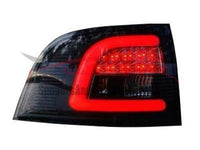 LED Tail Lights for VE / VF Holden Commodore Wagon - Black with White Bar (2008 - 2015 Models) - Spoilers and Bodykits Australia