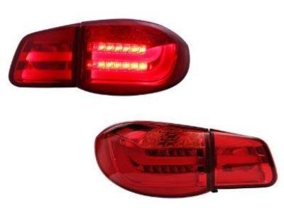 LED Tail Lights for Volkswagen Tiguan - Red Lens (2010 - 2012 Models) - Spoilers and Bodykits Australia