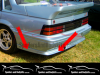 Lower Rear Bumper Skirt / Lip for VL Holden Commodore Sedan - Walkinshaw Style - Spoilers and Bodykits Australia