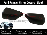 Mirror Covers for PX 1 / PX 2 Ford Ranger - Black (2012 - 2018) - Spoilers and Bodykits Australia