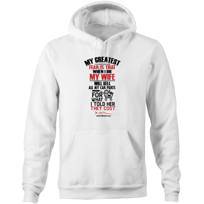 "My Greatest Fear" Hoodie - Men's Car Hoodie Jumper (Multiple Colours & Sizes Available) - Spoilers and Bodykits Australia