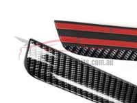 Rear Boot Lip Spoiler for BA / BF Ford Falcon Sedan - Carbon Fibre Look - Spoilers and Bodykits Australia