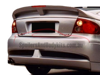 Rear Boot Spoiler for Holden Monaro - 3 Piece with LED Brake Light - Spoilers and Bodykits Australia
