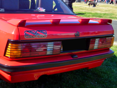 Rear Boot Spoiler for VB / VC / VH / VK Holden Commodore Sedan - VH SS Turbo Group 3 Style - Spoilers and Bodykits Australia