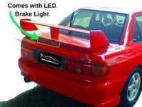 Rear Boot Spoiler Wing for CC Mitsubishi Lancer 4 Door Sedan - EVO 3 Style - Spoilers and Bodykits Australia