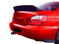 Rear Boot Spoiler Wing for Subaru Impreza Sedan - Ducktail Style (2002 - 2007 Models) - Spoilers and Bodykits Australia