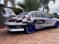 Rear Boot Wing Spoiler for BA / BF Ford Falcon Sedan - V8 Supercar Style - Spoilers and Bodykits Australia