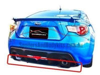 Rear Bumper Bar Diffuser for Toyota 86 / Subaru BRZ (2013 - 2016 Models) - Spoilers and Bodykits Australia