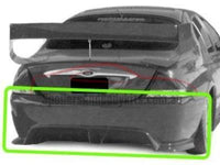 Rear Bumper Bar for AU Ford Falcon Sedan - V8 Supercar Style - Spoilers and Bodykits Australia
